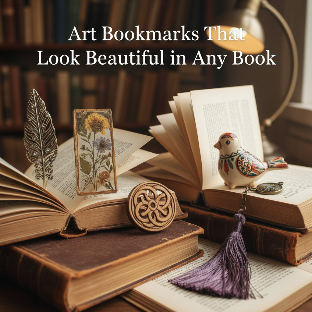 Art Bookmarks That Look Beautiful in Any Book