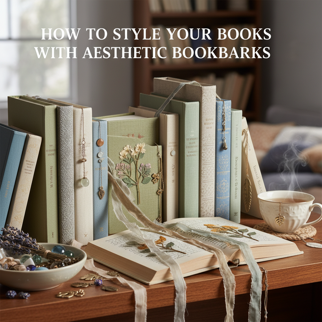 How to Style Your Books With Aesthetic Bookmarks