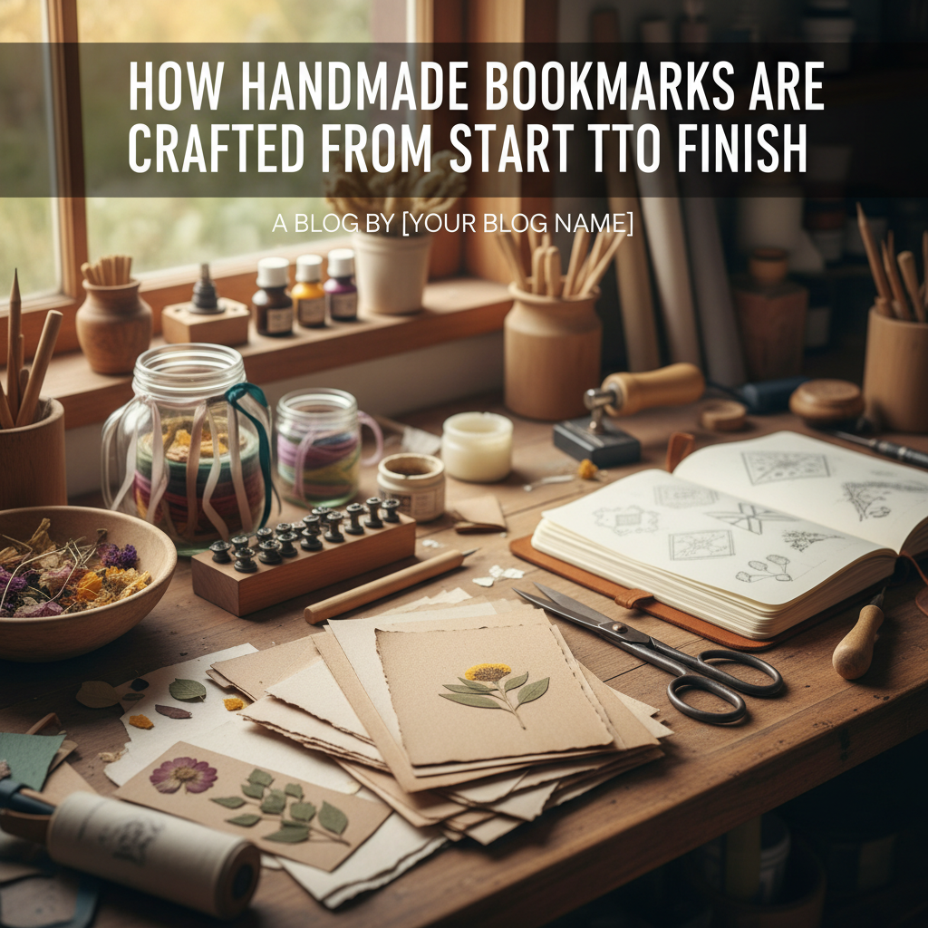 How Handmade Bookmarks Are Crafted From Start to Finish