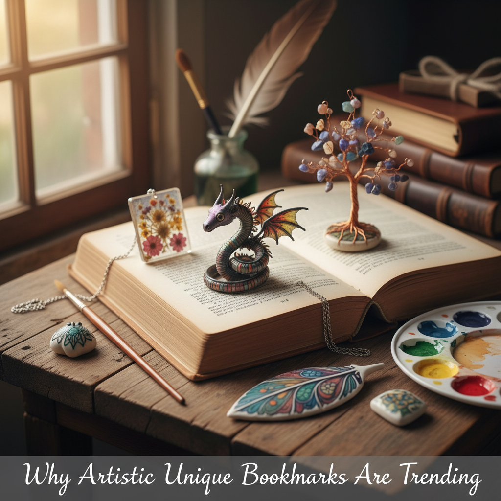 Why Artistic Unique Bookmarks Are Trending