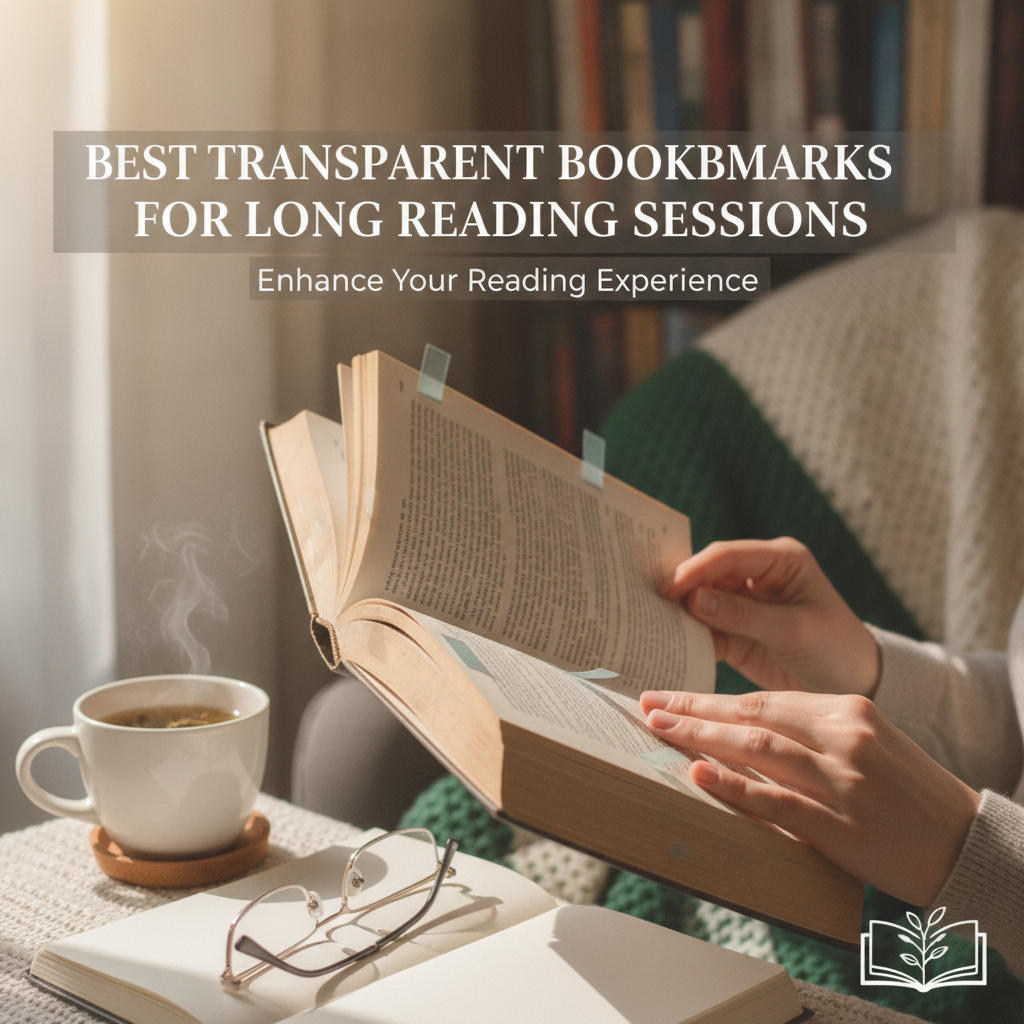 Best Transparent Bookmarks for Long Reading Sessions