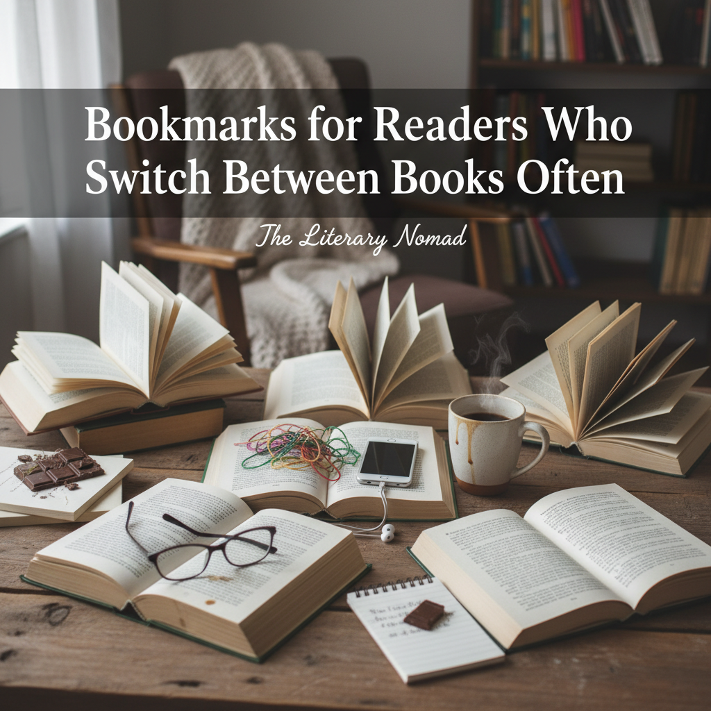Bookmarks for Readers Who Switch Between Books Often
