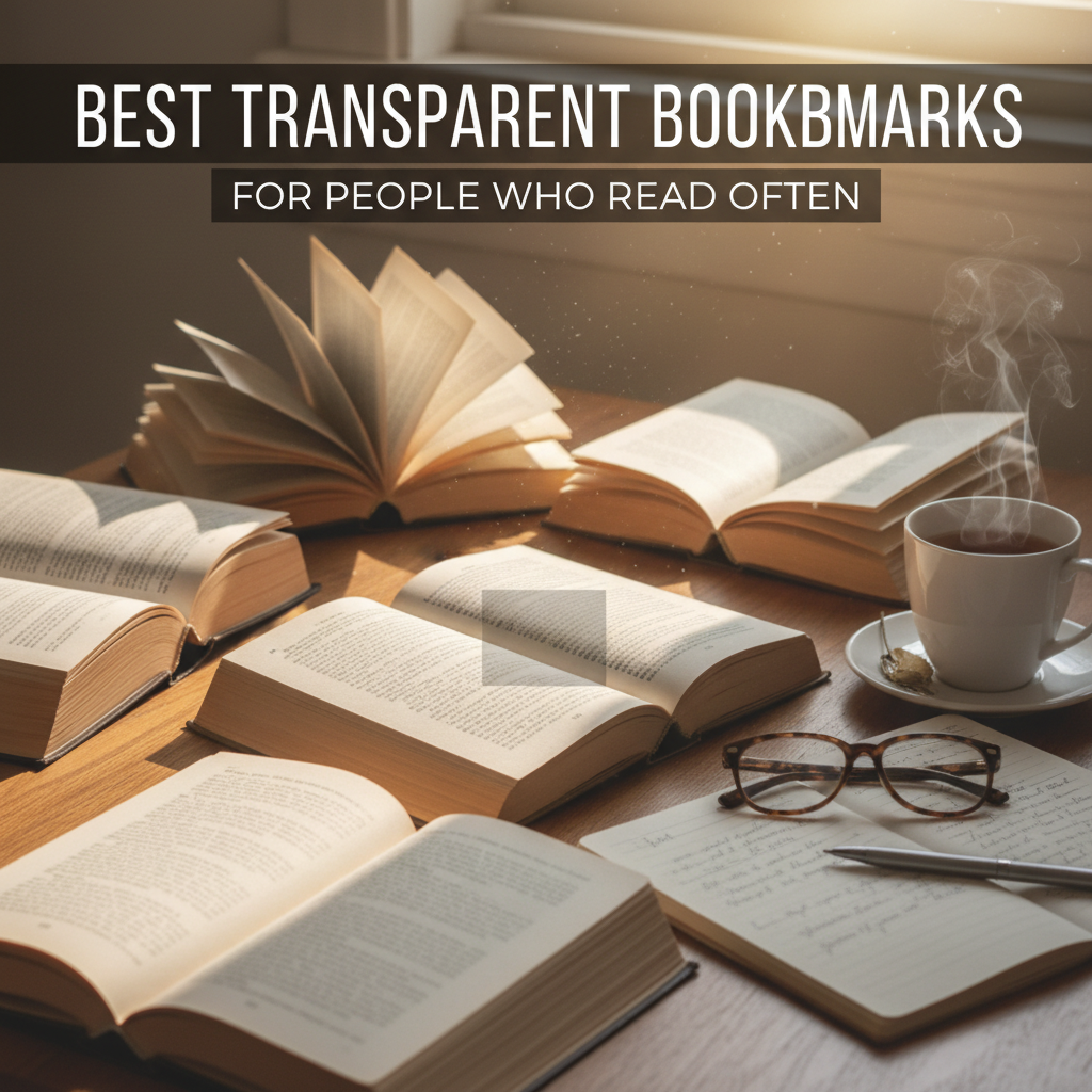 Best Transparent Bookmarks for People Who Read Often