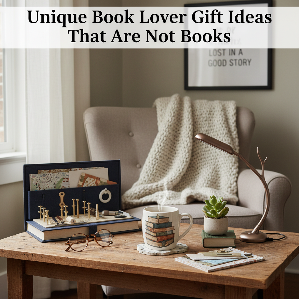 Unique Book Lover Gift Ideas That Are Not Books