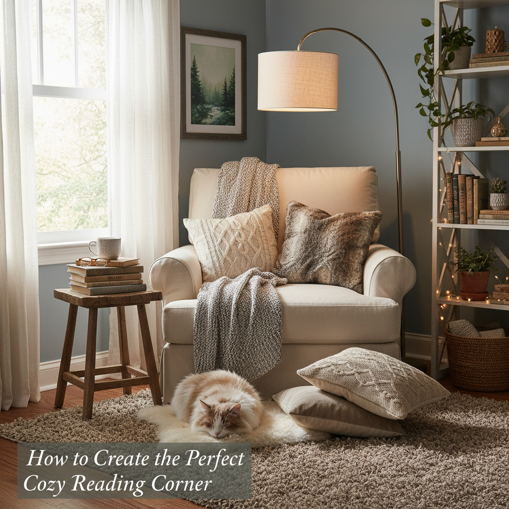How to Create the Perfect Cozy Reading Corner