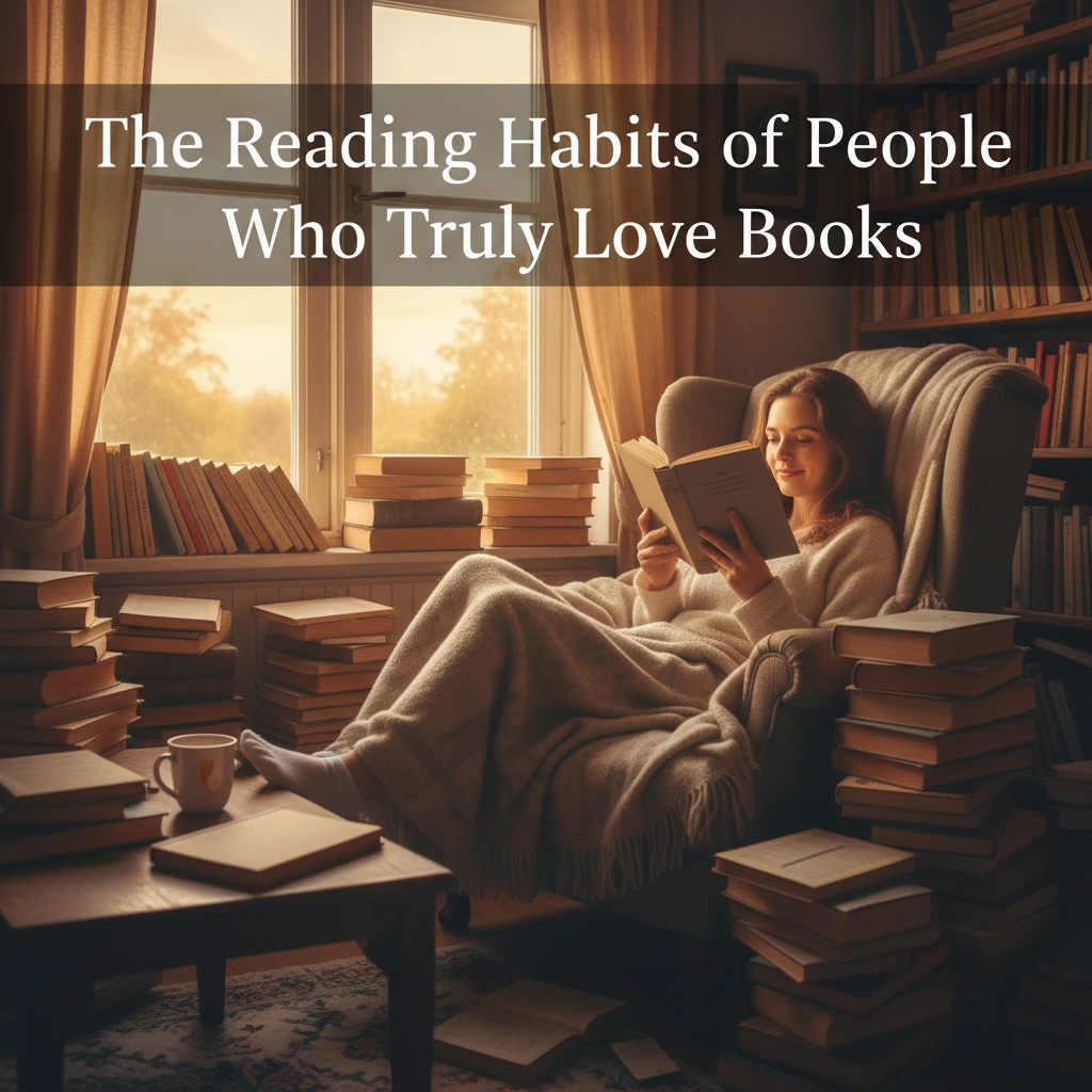The Reading Habits of People Who Truly Love Books