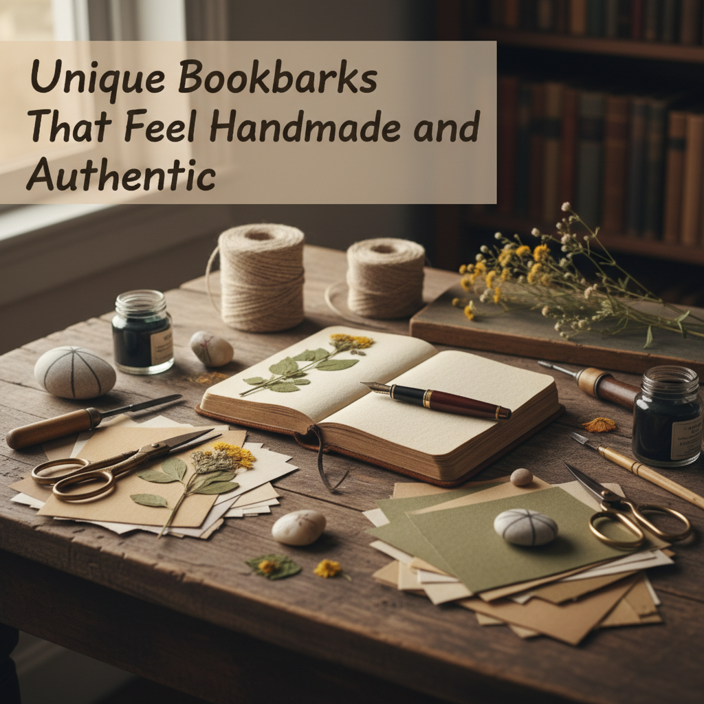 Unique Bookmarks That Feel Handmade and Authentic