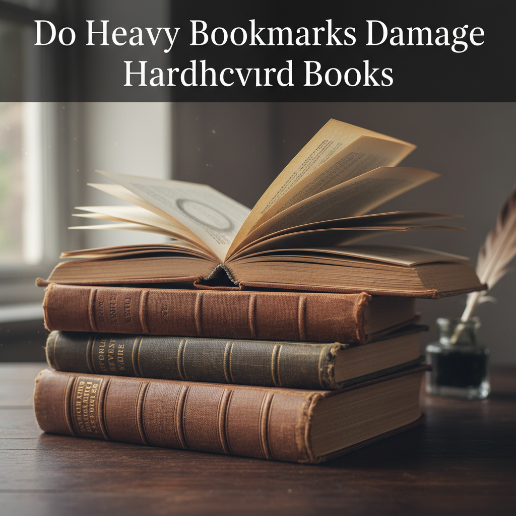 Do Heavy Bookmarks Damage Hardcover Books