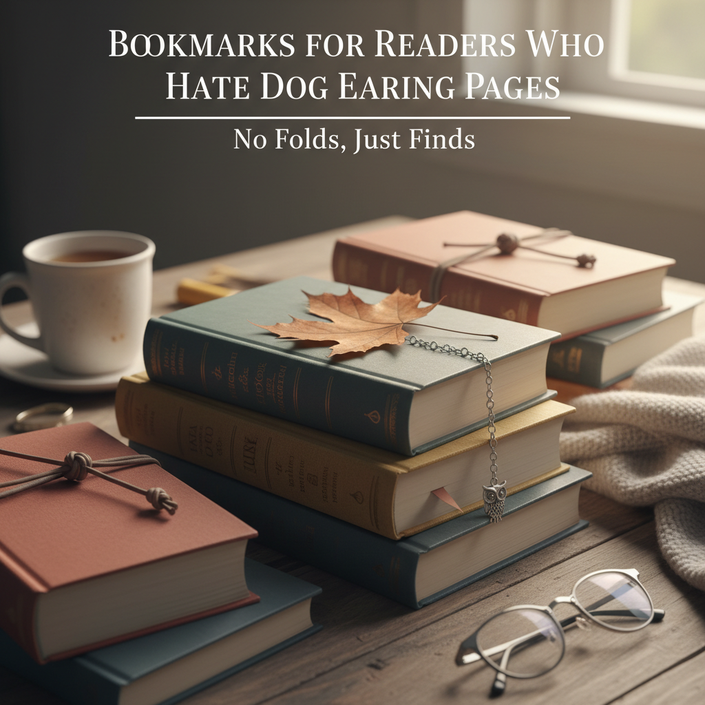 Bookmarks for Readers Who Hate Dog Earing Pages