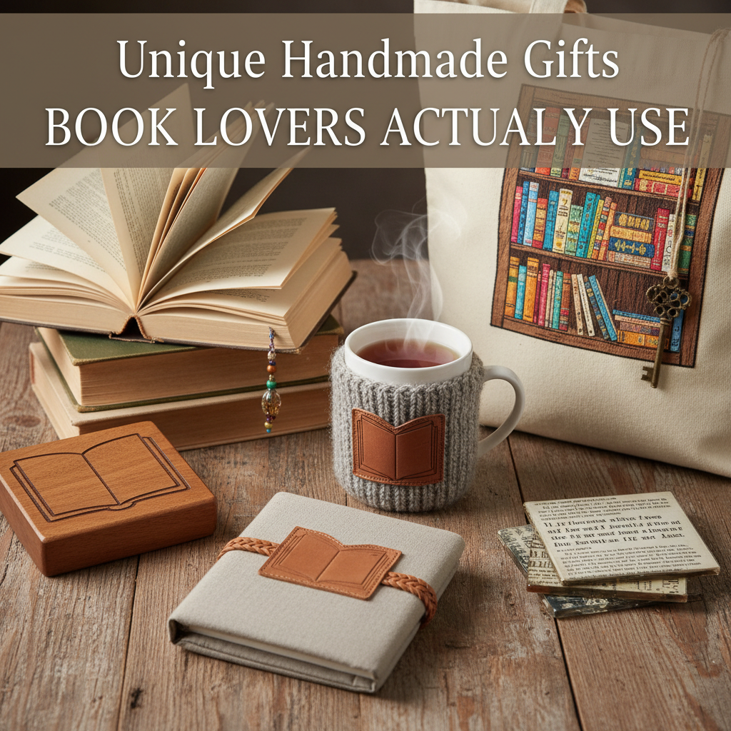 Unique Handmade Gifts Book Lovers Actually Use