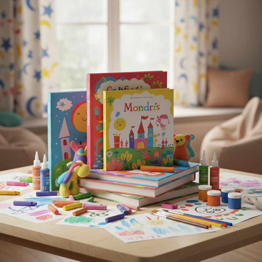 Bookmarks for Kids Who Love Bright and Playful Art