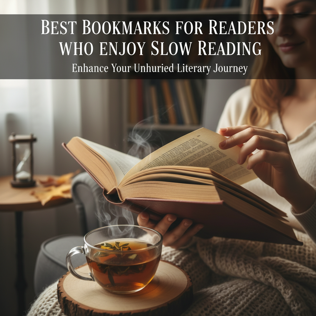 Best Bookmarks for Readers Who Enjoy Slow Reading