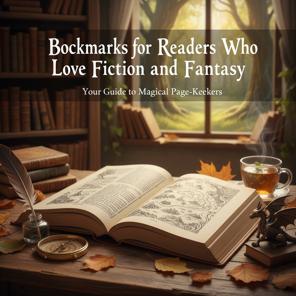 Bookmarks for Readers Who Love Fiction and Fantasy