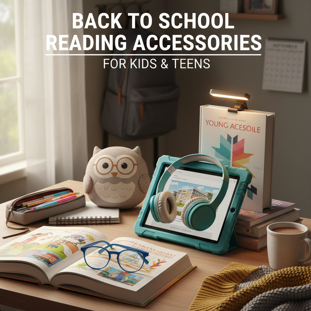 Back to School Reading Accessories for Kids and Teens