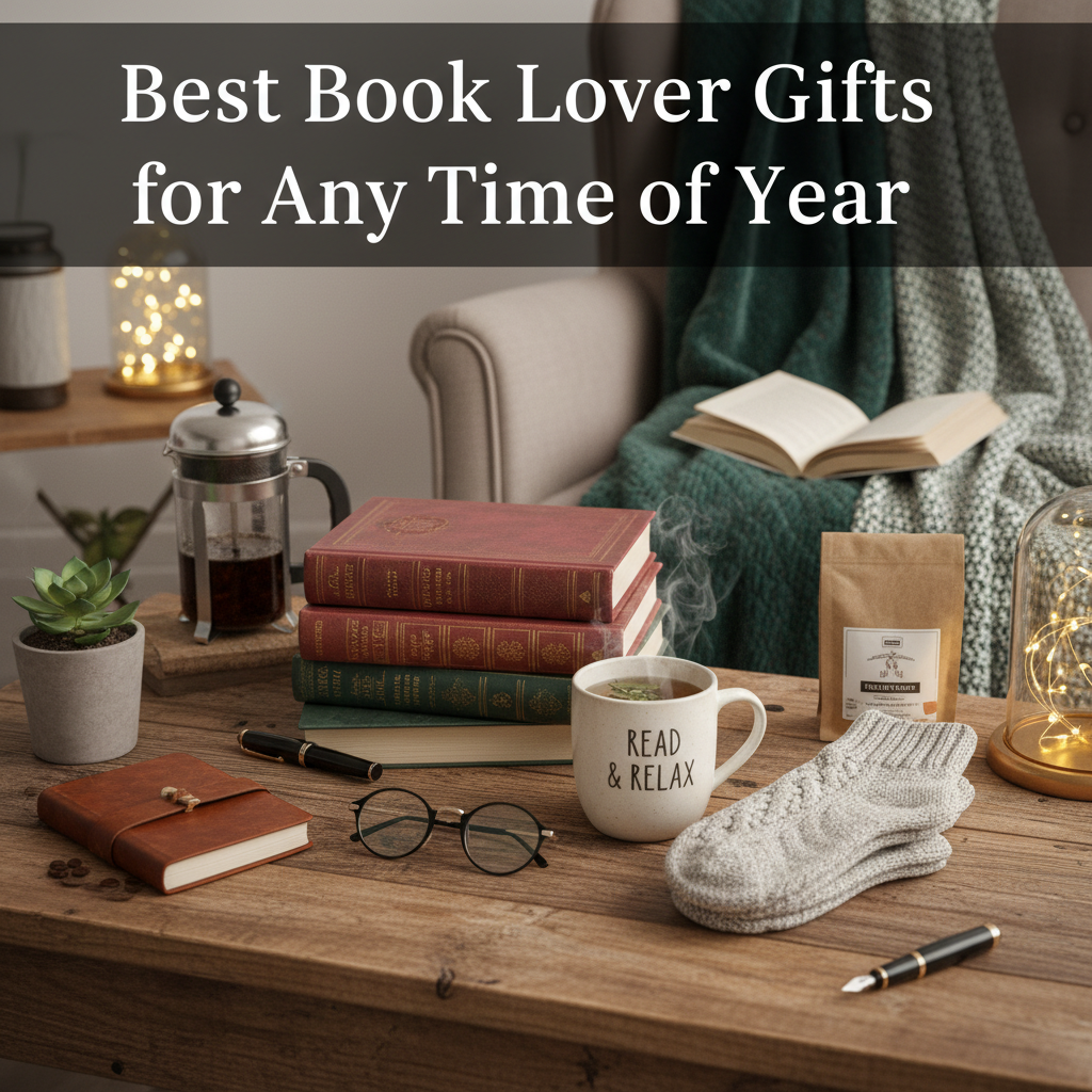 Best Book Lover Gifts for Any Time of Year