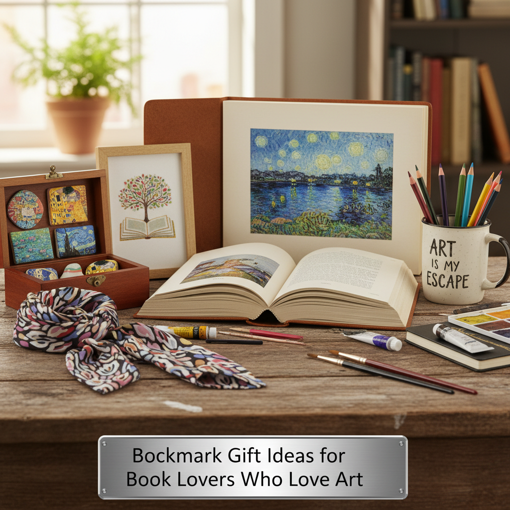 Bookmark Gift Ideas for Book Lovers Who Love Art