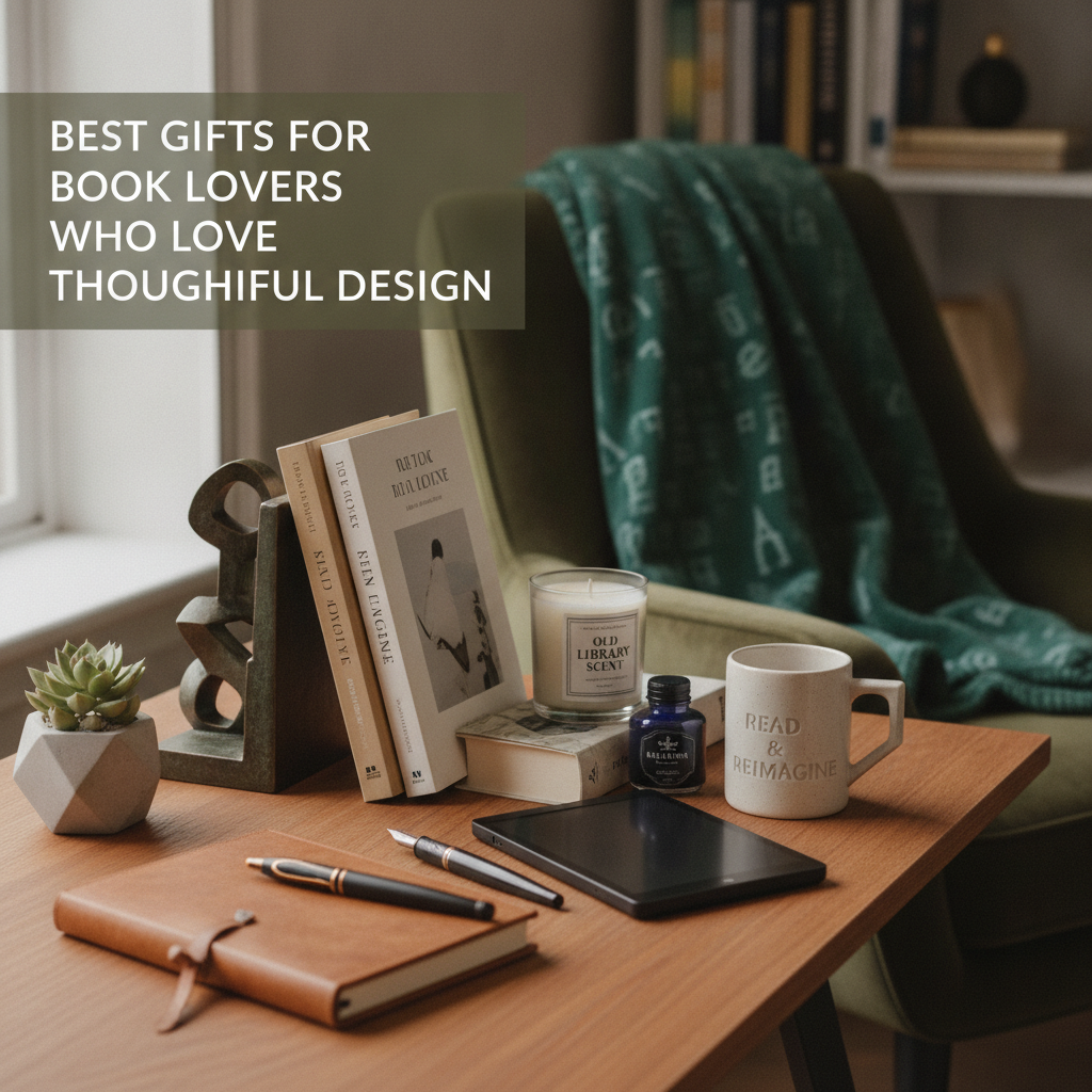 Best Gifts for Book Lovers Who Love Thoughtful Design