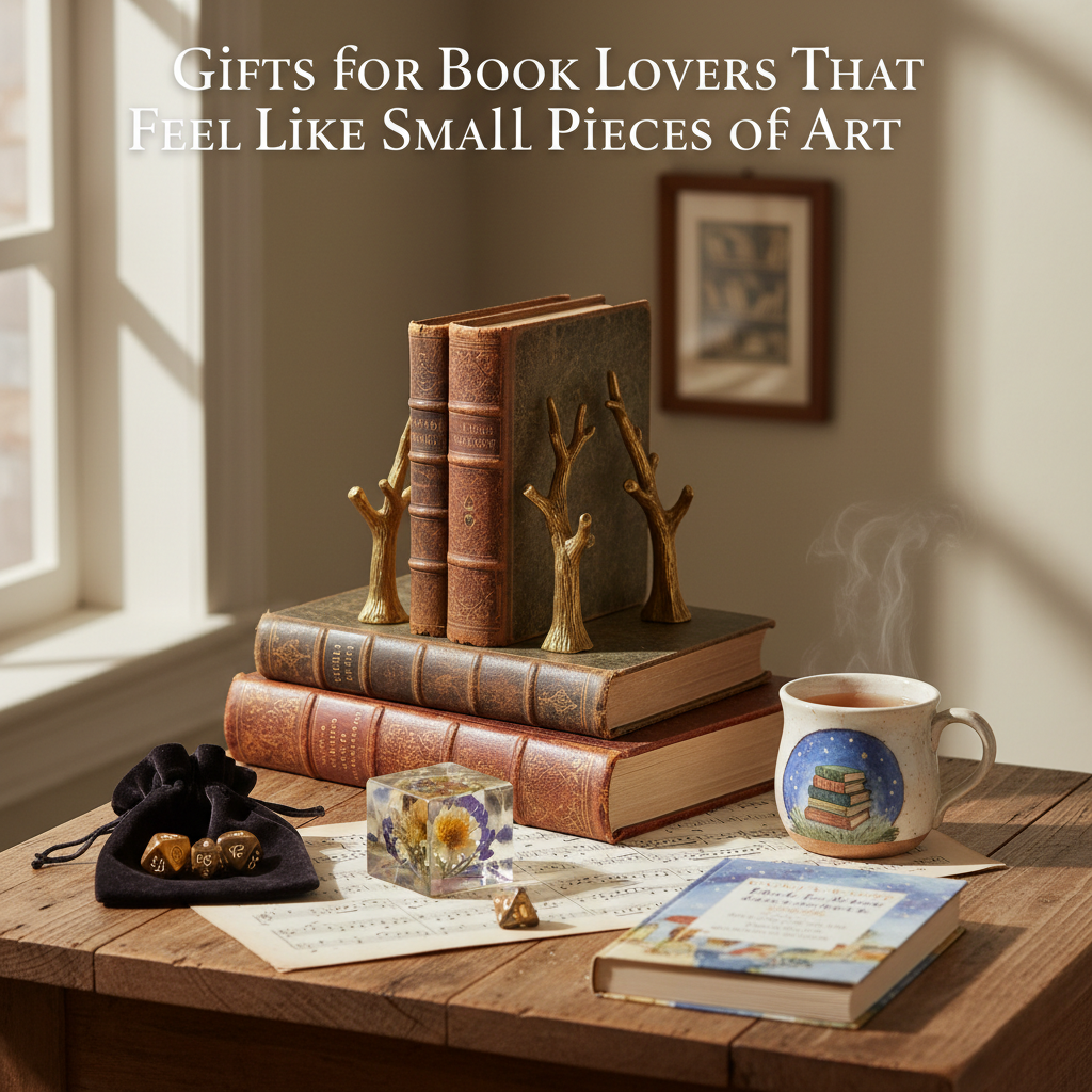 Gifts for Book Lovers That Feel Like Small Pieces of Art