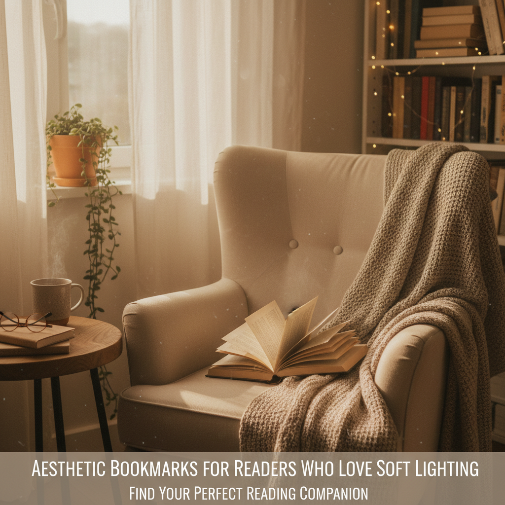 Aesthetic Bookmarks for Readers Who Love Soft Lighting
