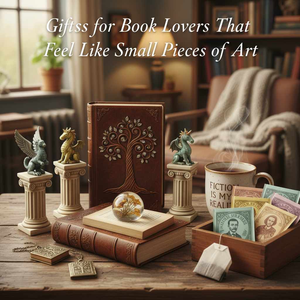 Gifts for Book Lovers That Feel Like Small Pieces of Art