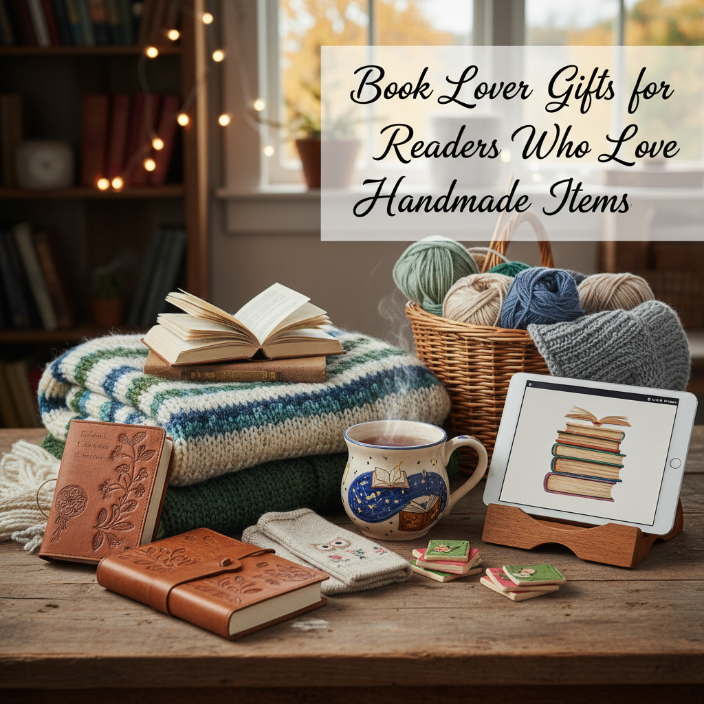 Book Lover Gifts for Readers Who Love Handmade Items