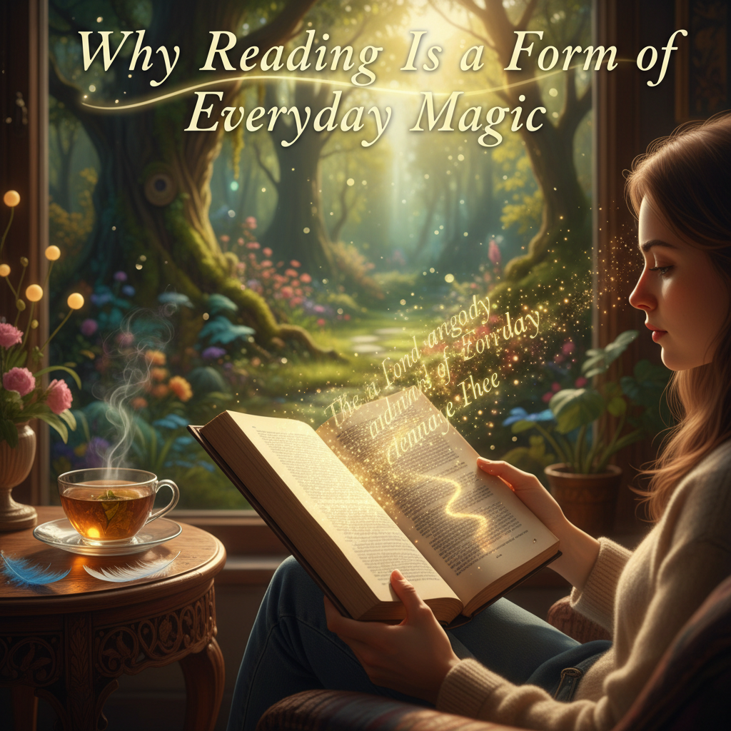 Magic Magically Written Why Reading Is a Form of Everyday Magic – Magical Bookmarks