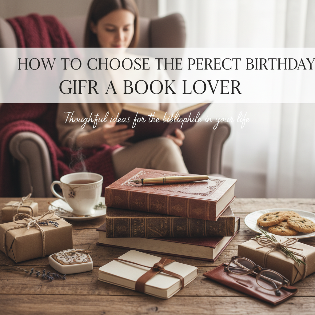 How to Choose the Perfect Birthday Gift for a Book Lover