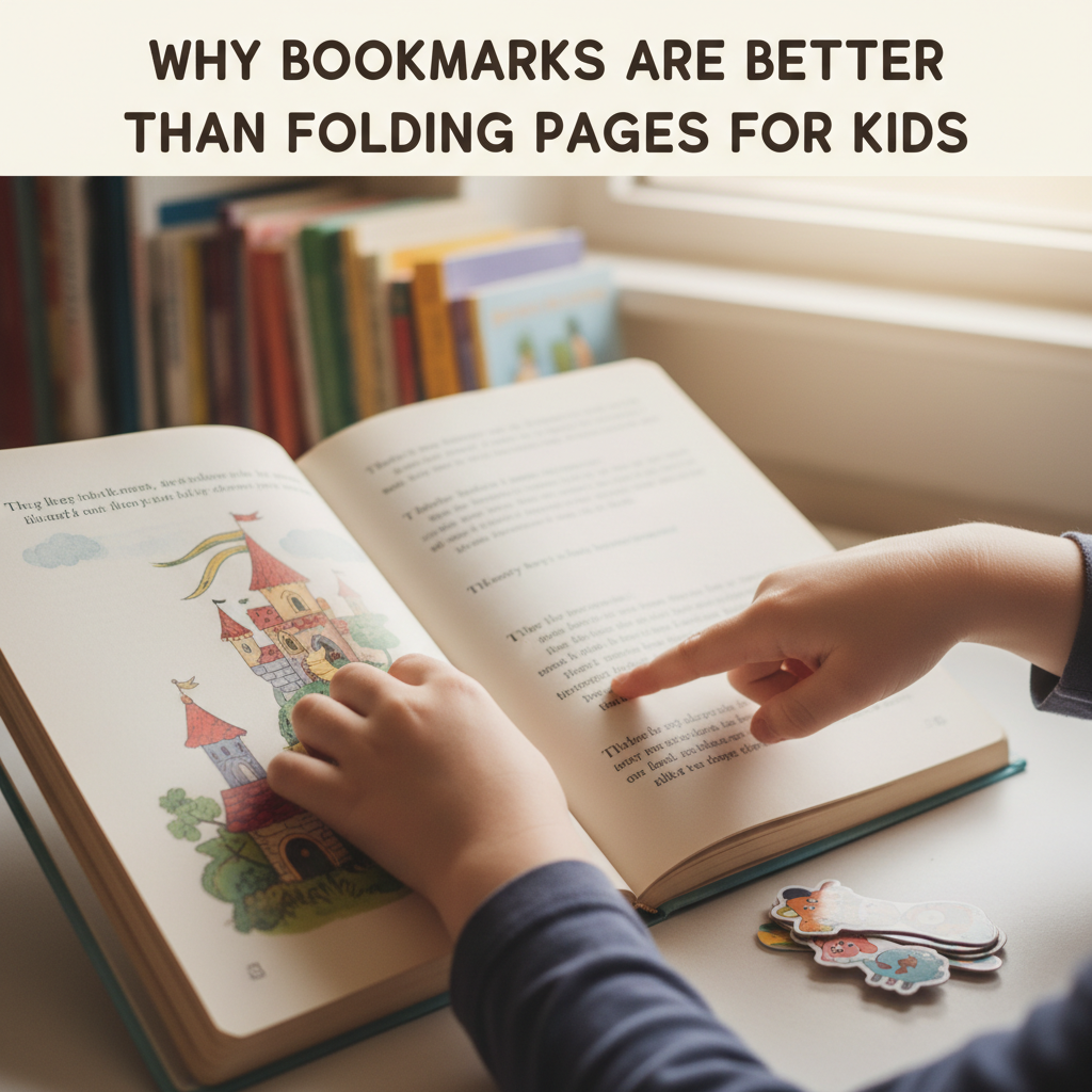 Why Bookmarks Are Better Than Folding Pages for Kids