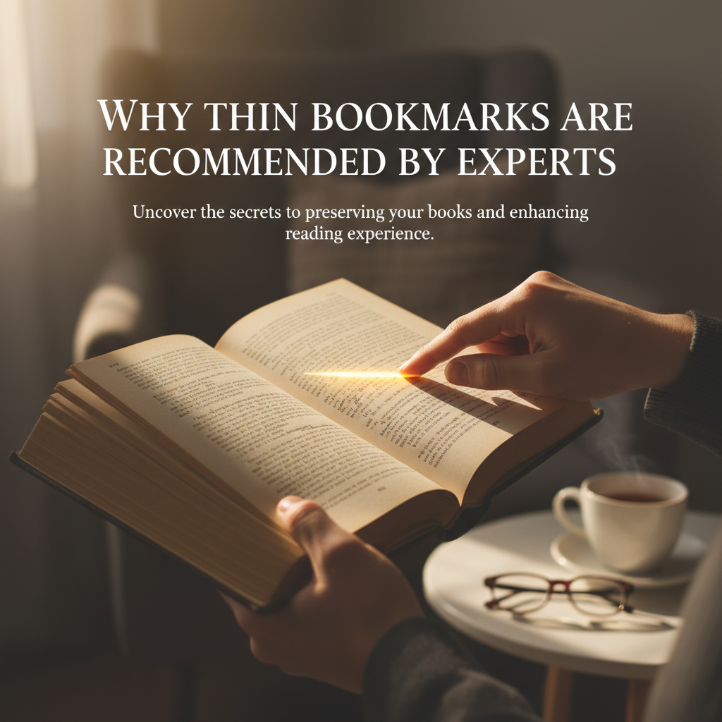 Why Thin Bookmarks Are Recommended by Experts