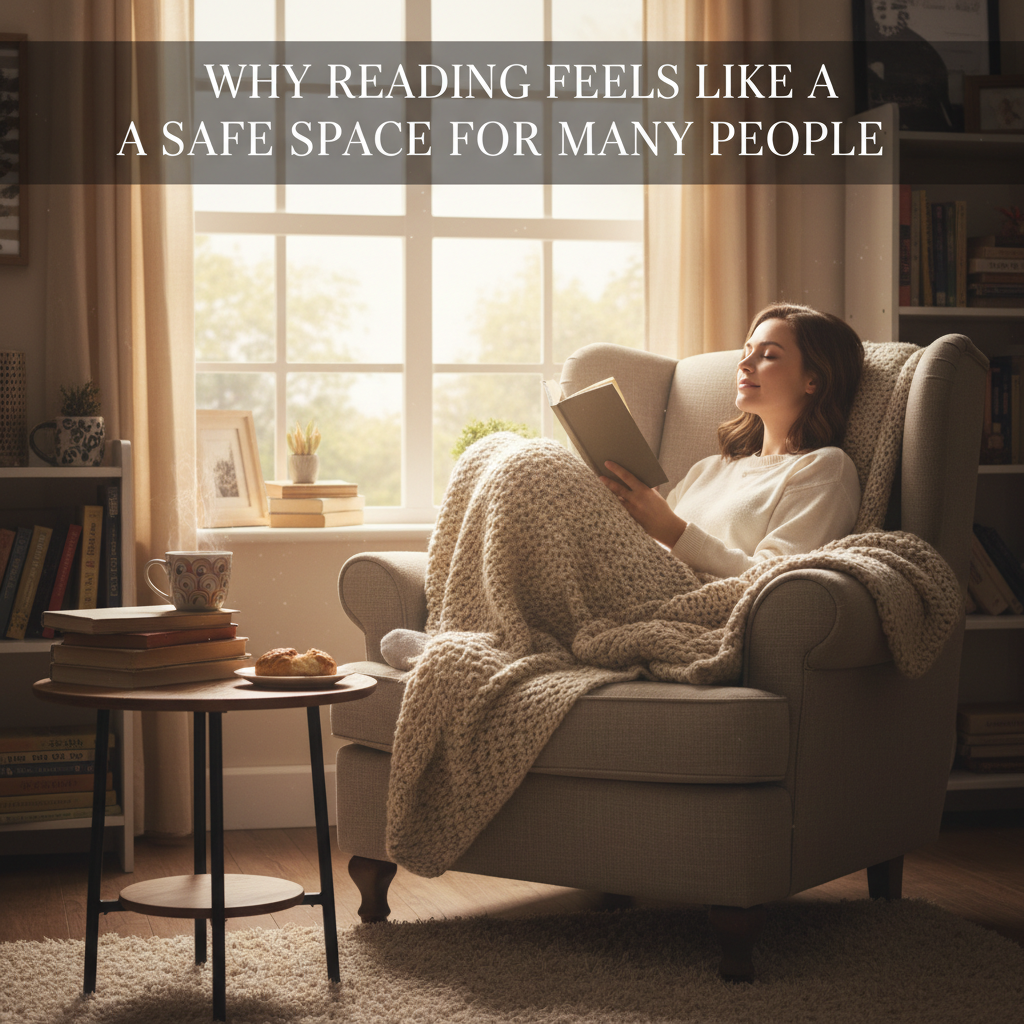 Why Reading Feels Like a Safe Space for Many People