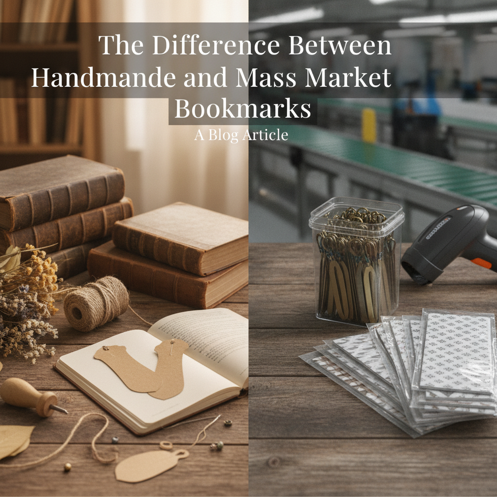 The Difference Between Handmade and Mass Market Bookmarks