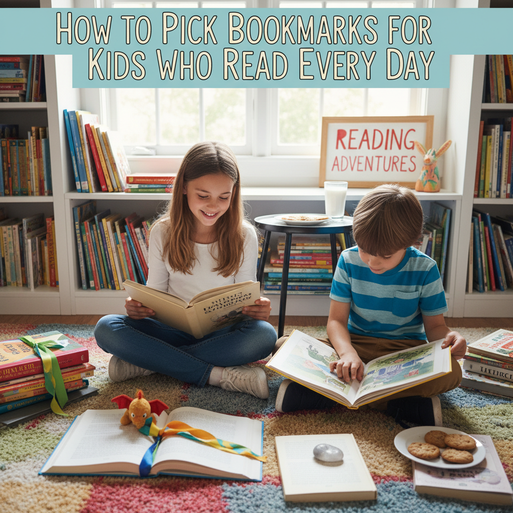 How to Pick Bookmarks for Kids Who Read Every Day