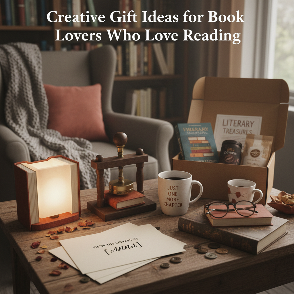 Creative Gift Ideas for Book Lovers Who Love Reading