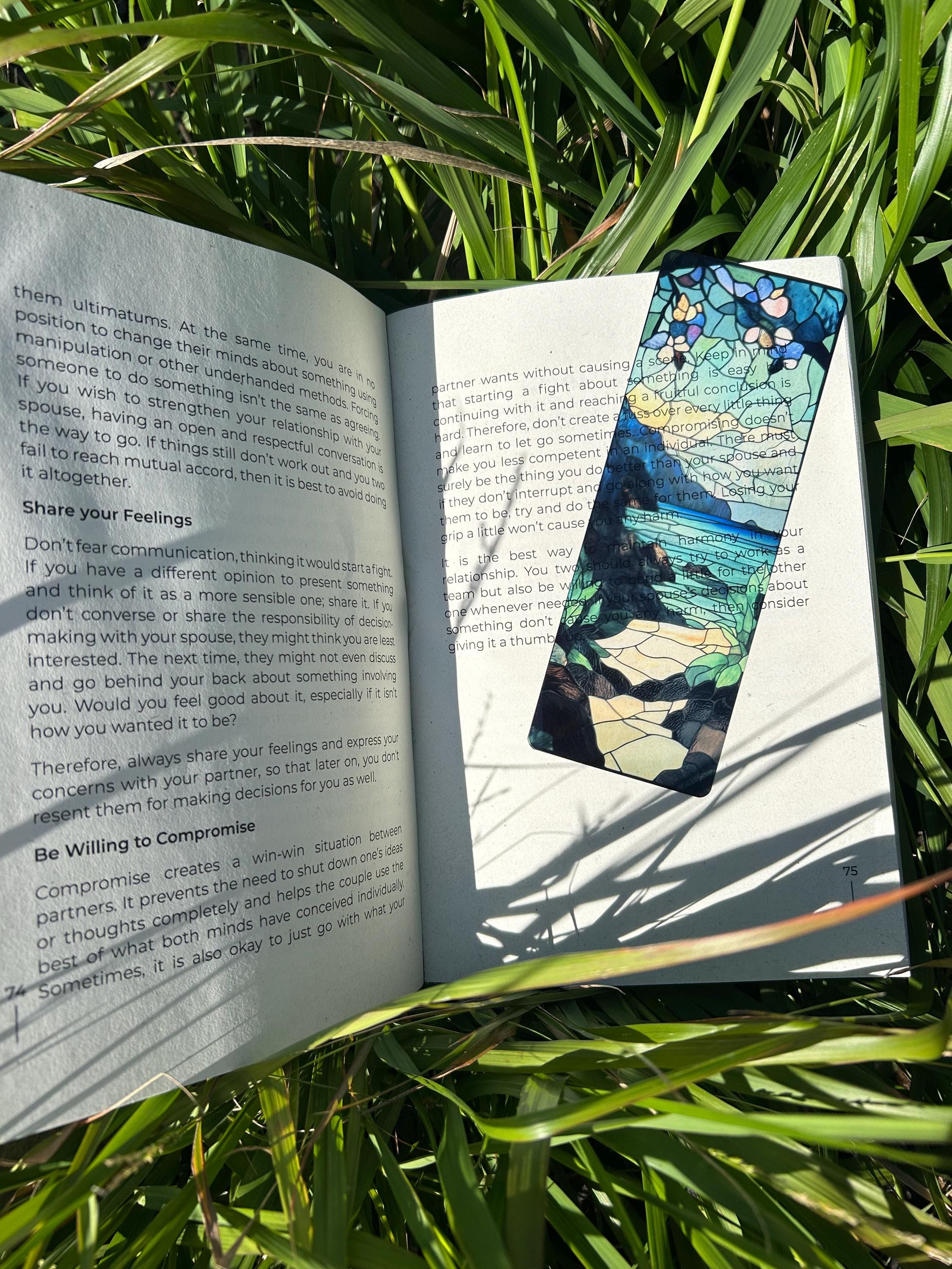 Maui Hawaii Bookmark – Handmade Tropical Souvenir, Hawaii Beach Bookmark, Island Gift, Hawaiian Travel Page Marker, Nature Lover Bookmark