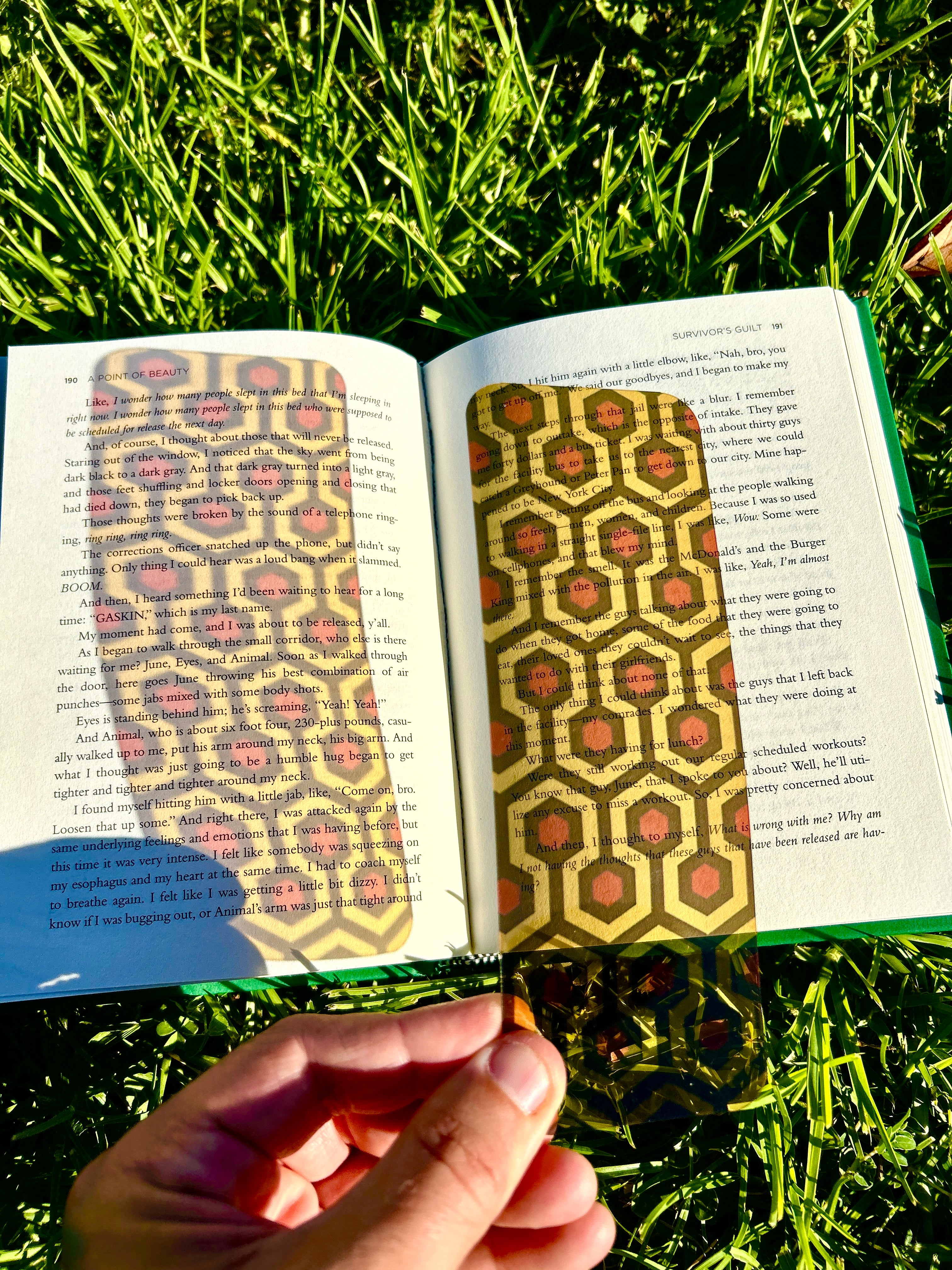 Redrum Shining Bookmark - Handcrafted Horror Bookmark, Inspired by The Shining, Creepy, Perfect Gift for Stephen King Fans