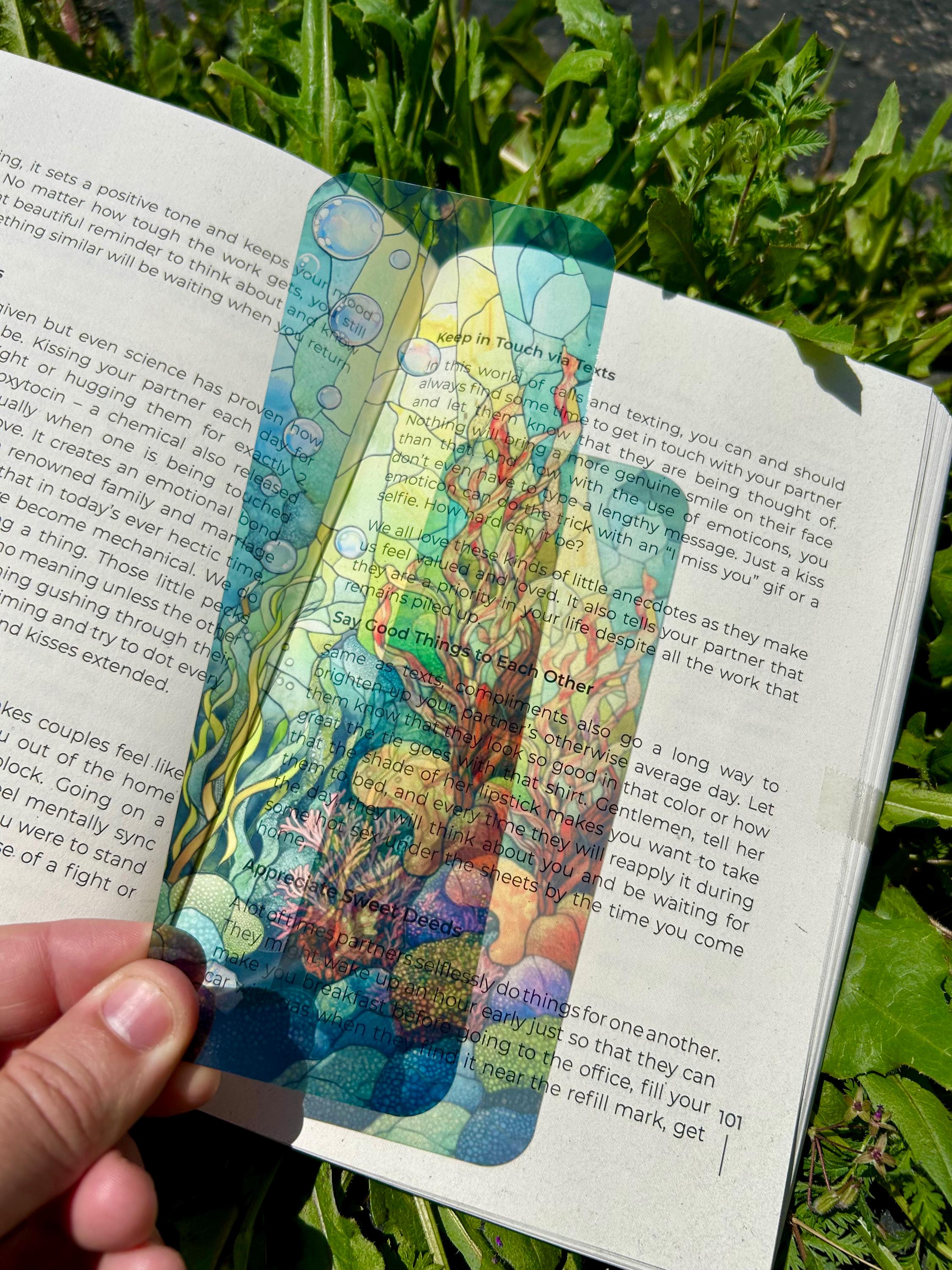Under the Sea Bookmark - Ocean-Themed Book Accessory, Marine Life Gift, Cute Sea Creature Bookmark, Gift for Book Lovers & Ocean Lovers