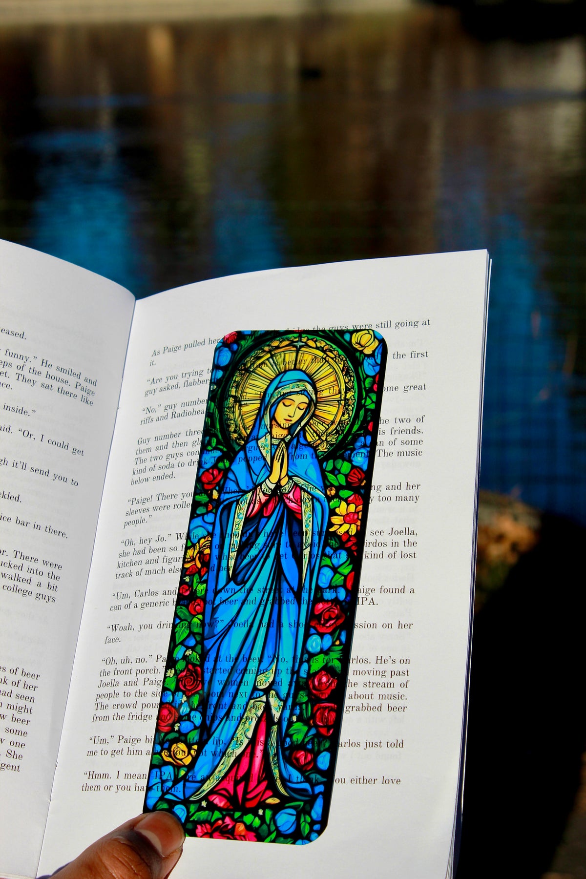 Virgin Mary Bookmark – Religious Catholic Gift, Christian Prayer Bookm ...