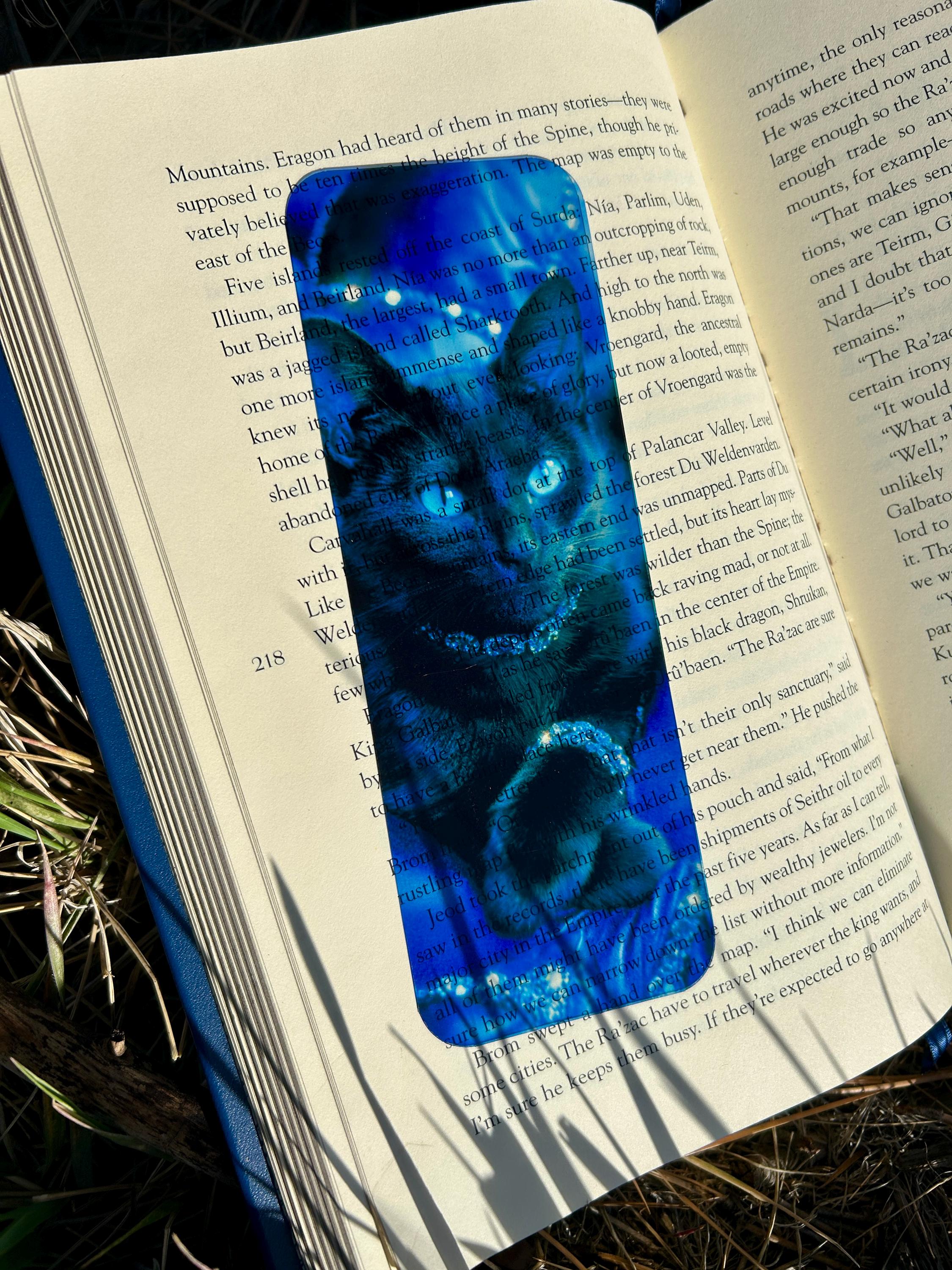 Stained Glass Cat Suncatcher Bookmark, Whimsical Cat Gift, Unique Reader Accessory, Bookish Decor, Colorful Kitten Bookmark